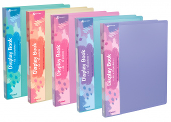 Папка с 10 прозр.вклад. Бюрократ Pastel PAST10PINK A4 пластик 0.5мм торц.карм с бум. встав розовый - купить недорого с доставкой в интернет-магазине