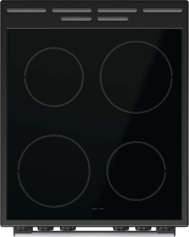 Плита Электрическая Gorenje GEC5C41SG серый стеклокерамика (без крышки) - купить недорого с доставкой в интернет-магазине