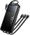 Мобильный аккумулятор Hoco J156 Founder 10000mAh 3A черный (62277) - купить недорого с доставкой в интернет-магазине