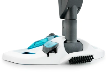 Швабра паровая Kitfort КТ-1003 1500Вт голубой/белый - купить недорого с доставкой в интернет-магазине