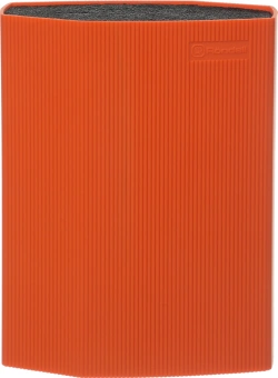 Подставка для ножей Rondell Orange RD-470 оранжевый упак.:подарочная коробка с ручкой - купить недорого с доставкой в интернет-магазине