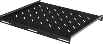 Полка стационарная Lanmaster TWT-CBB-S4-12/60 1U нагр.:60кг. 19" 852мм черный - купить недорого с доставкой в интернет-магазине