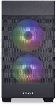 Корпус Lian-Li Lancool 205M Mesh черный без БП mATX 3x120mm 2x140mm 2xUSB3.0 audio bott PSU - купить недорого с доставкой в интернет-магазине