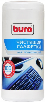 Салфетки Buro BU-Asurface для поверхностей туба 100шт влажных - купить недорого с доставкой в интернет-магазине