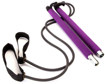 Палка гимнастическая Bradex Пилатес Студио 52см фиолетовый (SF 0072) - купить недорого с доставкой в интернет-магазине