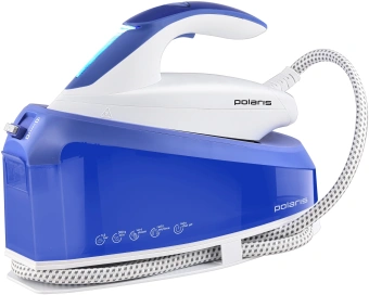 Парогенератор Polaris PSS 4550K 2400Вт синий/белый - купить недорого с доставкой в интернет-магазине