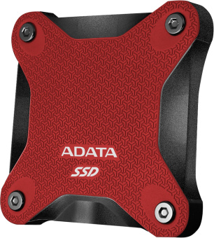 Накопитель SSD A-Data USB 3.1 512GB SD620-512GCRD SD620 2.5" красный - купить недорого с доставкой в интернет-магазине