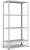 Стеллаж Практик MS Standart 200KD/100x50/4 пол.:4 разборная 2000x1000x500мм серый (S24099245402) - купить недорого с доставкой в интернет-магазине