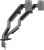 Кронштейн для мониторов Ultramounts UM735BL черный/серый 17"-27" макс.7кг крепление к столешнице поворот и наклон - цена, купить или заказать с доставкой в интернет-магазине Кронштейн для мониторов Ultramounts UM735BL черный/серый 17"-27" макс.7кг крепление к столешнице поворот и наклон - купить недорого с доставкой в интернет-магазине