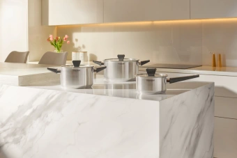 Кастрюля Rondell Blitz RDS-1890 5.2л. d=24см (с крышкой) стальной - купить недорого с доставкой в интернет-магазине