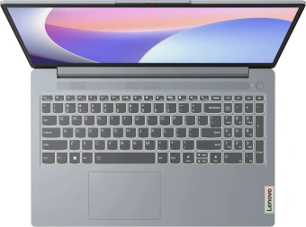 Ноутбук Lenovo IdeaPad Slim 3 15IAH8 Core i5 12450H 16Gb SSD512Gb Intel UHD Graphics 15.6" IPS FHD (1920x1080) FreeDOS grey WiFi BT Cam (83ER00G0RK) - купить недорого с доставкой в интернет-магазине