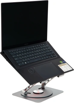 Подставка для ноутбука Digma D-NCP170-1xRGB110-360 17" 240x230x50мм 28дБ 2xUSB 1x 110ммFAN 940г Fan-control алюминий серый - купить недорого с доставкой в интернет-магазине