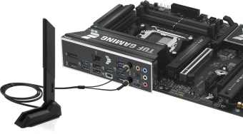 Материнская плата Asus TUF GAMING B850-PLUS WIFI SocketAM5 AMD B850 4xDDR5 ATX AC`97 8ch(7.1) 2.5Gg RAID+HDMI+DP - купить недорого с доставкой в интернет-магазине