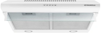 Вытяжка козырьковая Maunfeld MP-1 60 белый управление: кнопочное (1 мотор) - купить недорого с доставкой в интернет-магазине