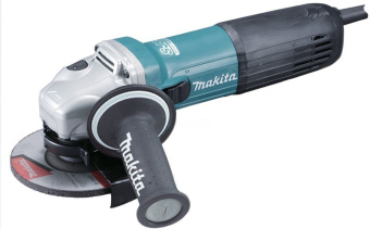 Углошлифовальная машина Makita GA5040C 1400Вт 11000об/мин рез.шпин.:M14 d=115/125мм - купить недорого с доставкой в интернет-магазине