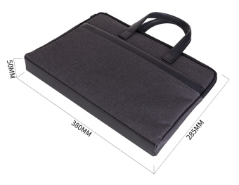 Папка-портфель Deli 63751GREY 1 отдел. терилен серый - купить недорого с доставкой в интернет-магазине