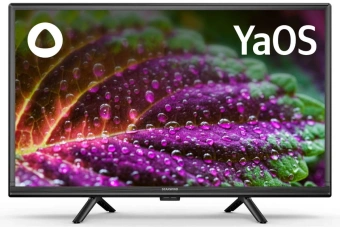 Телевизор LED Starwind 24" SW-LED24SG304 Яндекс.ТВ Slim Design черный/черный HD 60Hz DVB-T DVB-T2 DVB-C DVB-S DVB-S2 USB WiFi Smart TV - купить недорого с доставкой в интернет-магазине