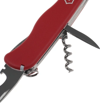 Нож перочинный Victorinox Forester (0.8363) 111мм 12функц. красный карт.коробка - купить недорого с доставкой в интернет-магазине
