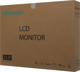 Монитор Hisense 23.8" 24N3Q-PRO черный IPS LED 16:9 HDMI M/M матовая 1000:1 250cd 178гр/178гр 1920x1080 144Hz VGA DP FHD 4.4кг - купить недорого с доставкой в интернет-магазине