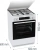 Плита Комбинированная Gorenje GKS6C71WF белый (металлическая крышка) реш.чугун - купить недорого с доставкой в интернет-магазине