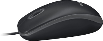 Мышь Logitech B100 for business черный оптическая (1000dpi) USB (2but) - купить недорого с доставкой в интернет-магазине