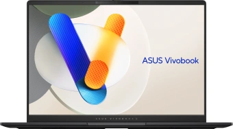 Ноутбук Asus VivoBook S14 OLED M5406NA-QD109 Ryzen 5 7535HS 16Gb SSD1Tb AMD Radeon 660M 14" OLED WUXGA (1920x1200) без ОС black WiFi BT Cam (90NB1493-M006B0) - купить недорого с доставкой в интернет-магазине