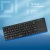 Клавиатура Оклик 830ST черный USB беспроводная slim Multimedia Touch - купить недорого с доставкой в интернет-магазине