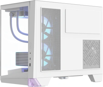 Корпус Formula Crystal Z4M Plus белый без БП mATX 2x120mm 1xUSB2.0 1xUSB3.0 audio bott PSU - купить недорого с доставкой в интернет-магазине