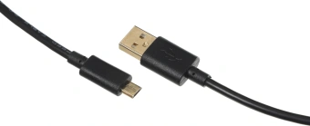 Кабель 2A Square Connector USB (m)-micro USB (m) 0.75м черный - купить недорого с доставкой в интернет-магазине