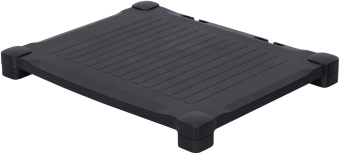 Подставка под монитор Бюрократ Block черный - купить недорого с доставкой в интернет-магазине