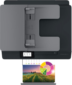 МФУ струйный HP Smart Tank 530 AIO (4SB24A) A4 WiFi черный - купить недорого с доставкой в интернет-магазине