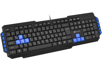 Клавиатура Оклик 750G FROST WAR черный/черный USB Multimedia for gamer - купить недорого с доставкой в интернет-магазине