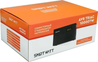 Стабилизатор напряжения Smartwatt AVR Triac 10000TW 10000ВА черный - купить недорого с доставкой в интернет-магазине