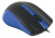 Мышь Оклик 225M черный/синий оптическая (1000dpi) USB (3but) - купить недорого с доставкой в интернет-магазине