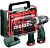 Дрель-шуруповерт Metabo Powermaxx BS Basic Set аккум. патрон:быстрозажимной (кейс в комплекте) (600080710)