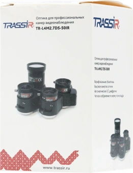 Объектив Trassir TR-L4M2.7D5-50IR - купить недорого с доставкой в интернет-магазине