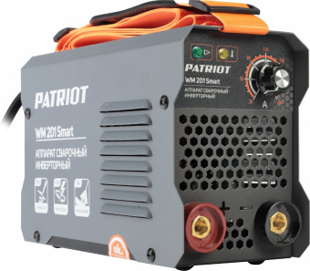 Сварочный аппарат Patriot WM 201 Smart инвертор ММА 8.3кВт - купить недорого с доставкой в интернет-магазине
