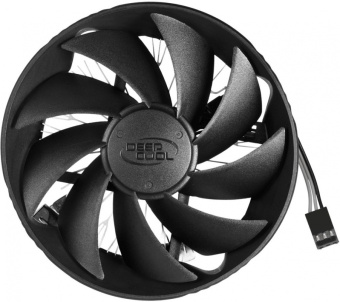 Устройство охлаждения(кулер) Deepcool Gamma Hunter Soc-AM5/AM4/1151/1200 черный 3-pin 21dB Al 95W 252gr Ret (DP-MCAL-HT) - купить недорого с доставкой в интернет-магазине