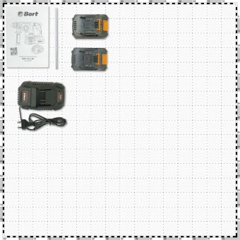 Перфоратор Bort BHD-21Li-BL патрон:SDS-plus уд.:3Дж аккум. (кейс в комплекте) - купить недорого с доставкой в интернет-магазине