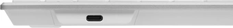 Клавиатура A4Tech FX61 белый USB slim LED (FX61 WHITE) кабель 1.5м - купить недорого с доставкой в интернет-магазине
