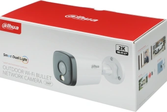 Камера видеонаблюдения IP Dahua DH-IPC-HFW1339DTK2P-SAW-IL-0280B Wi-Fi 2.8-2.8мм цв. корп.:белый (DH-IPC-HFW1339DTK2-SAW-IL) - купить недорого с доставкой в интернет-магазине