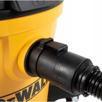 Строительный пылесос DeWalt DXV34PTA 1200Вт (уборка: сухая/влажная) желтый - купить недорого с доставкой в интернет-магазине