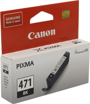 Картридж струйный Canon CLI-471BK 0400C001 черный для Canon MG5740/MG6840/MG7740 - купить недорого с доставкой в интернет-магазине