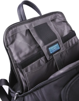 Рюкзак Piquadro Brief2 CA6648BR2/N черный нейлон/натур.кожа - купить недорого с доставкой в интернет-магазине
