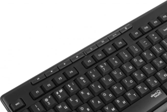 Клавиатура + мышь Logitech MK295 клав:черный мышь:черный USB беспроводная (920-009807) - купить недорого с доставкой в интернет-магазине