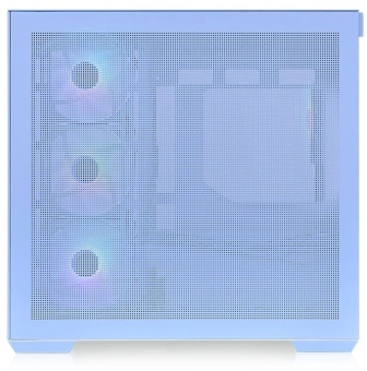 Корпус Thermaltake View 380 TG ARGB Hydrangea синий без БП ATX 6x120mm 2x140mm 1x200mm 2xUSB3.0 audio bott PSU - купить недорого с доставкой в интернет-магазине