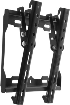 Кронштейн для телевизора Hyundai GL-T1 черный 15"-48" макс.25кг настенный наклон - купить недорого с доставкой в интернет-магазине