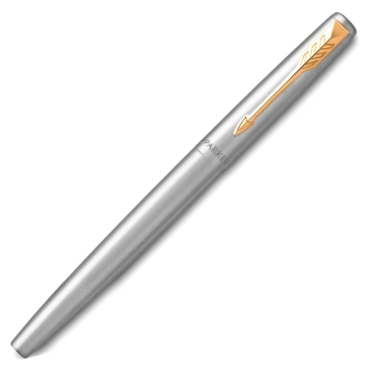 Ручка перьев. Parker Jotter Core F691 (2030948) Stainless Steel GT M сталь нержавеющая подар.кор. - купить недорого с доставкой в интернет-магазине