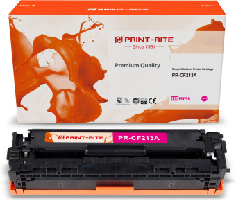 Картридж лазерный Print-Rite TFH995MPU1J PR-CF213A CF213A пурпурный (1800стр.) для HP LJ Pro 200/M251/M276 - купить недорого с доставкой в интернет-магазине