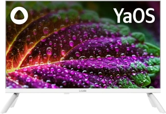 Телевизор LED BBK 24" 24LEX-7245/TS2C (W) Яндекс.ТВ Frameless белый HD 60Hz DVB-T2 DVB-C DVB-S2 USB WiFi Smart TV (RUS) - купить недорого с доставкой в интернет-магазине